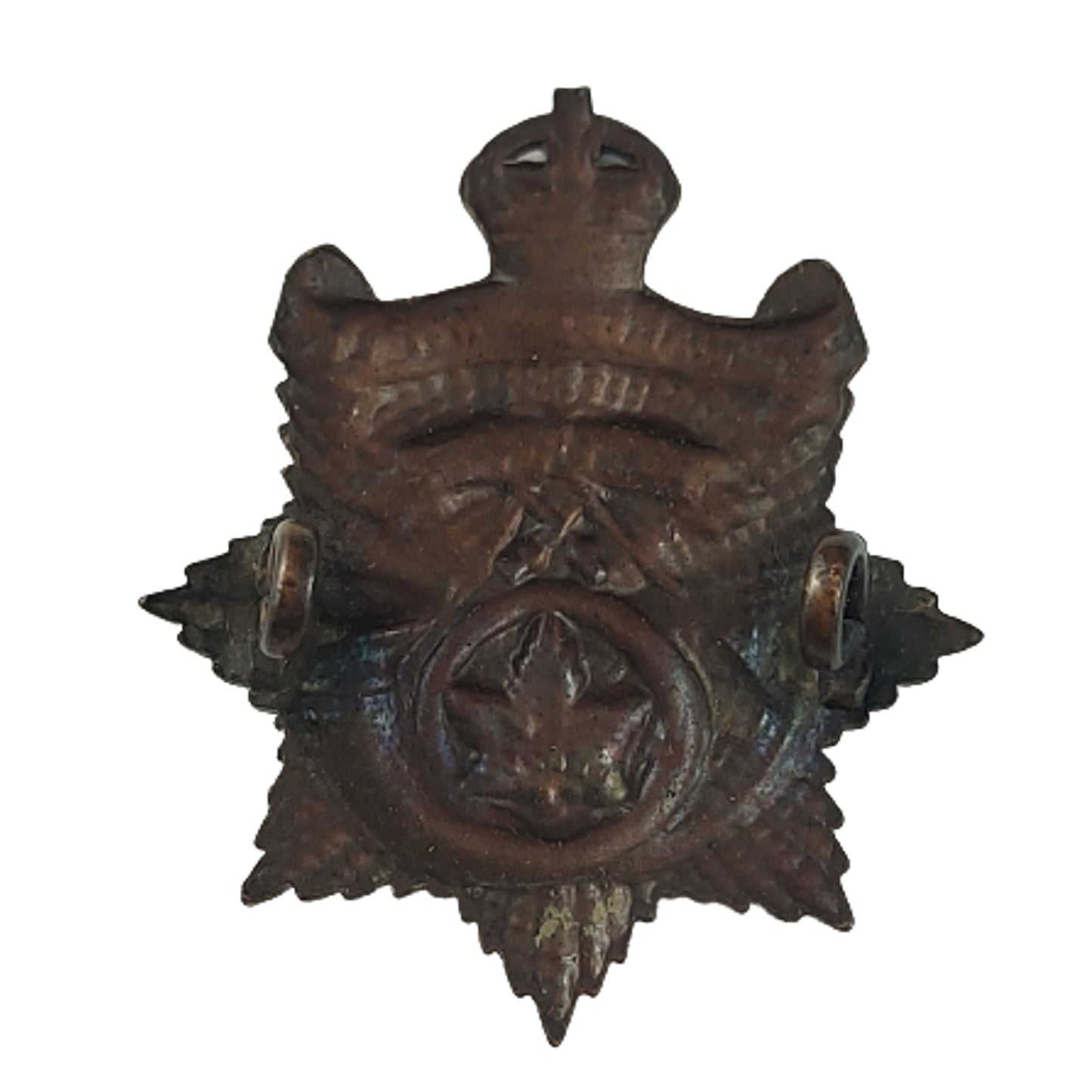 WW2 Canadian Halifax Rifles Collar Badge