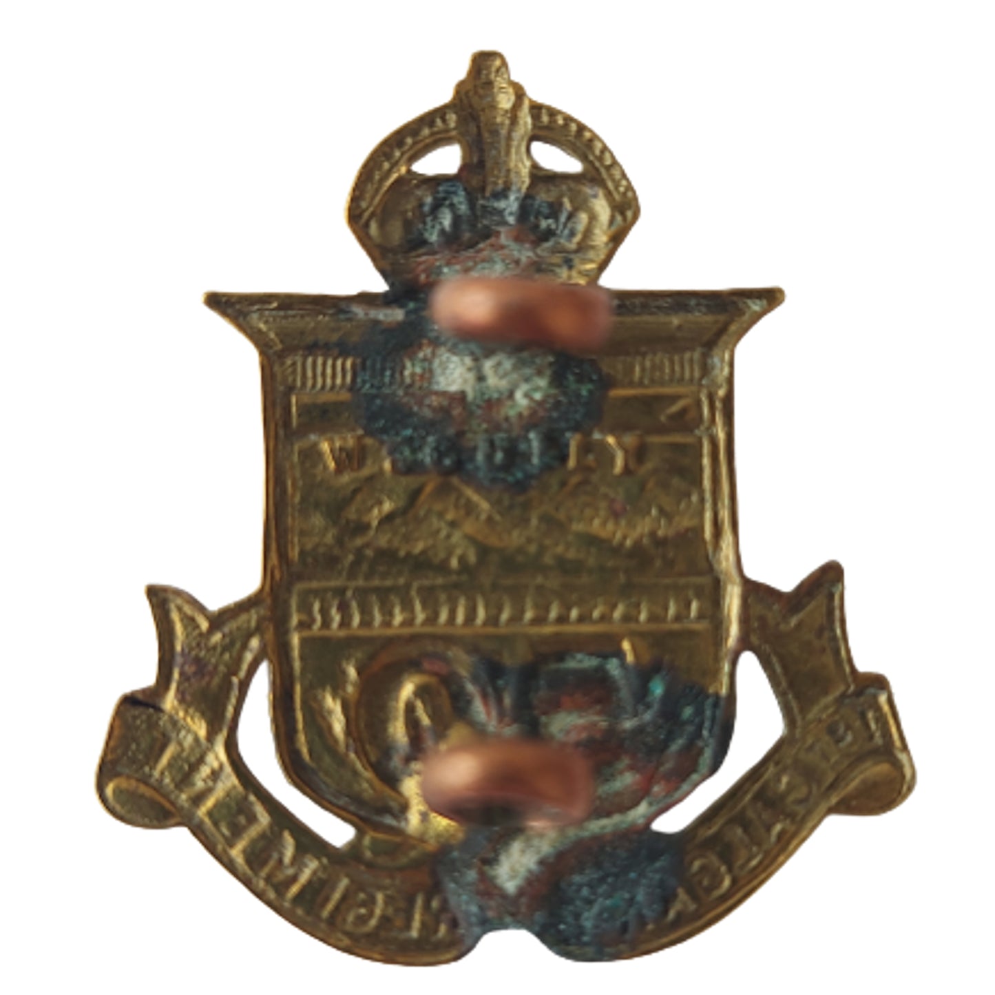 WW1 Canadian 50th Battalion Collar Badge -Calgary Alberta