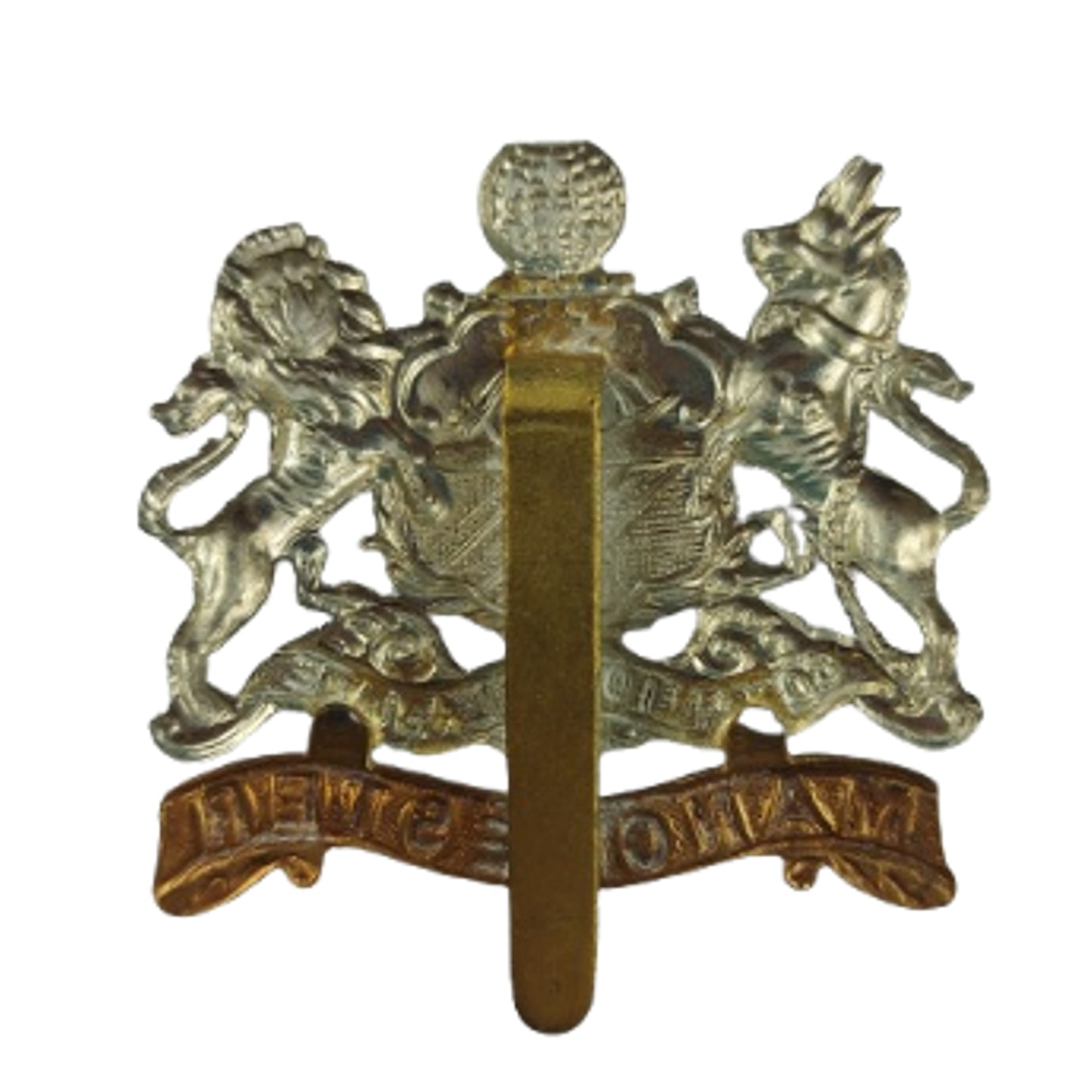 WW2 British Manchester Regiment Cap Badge