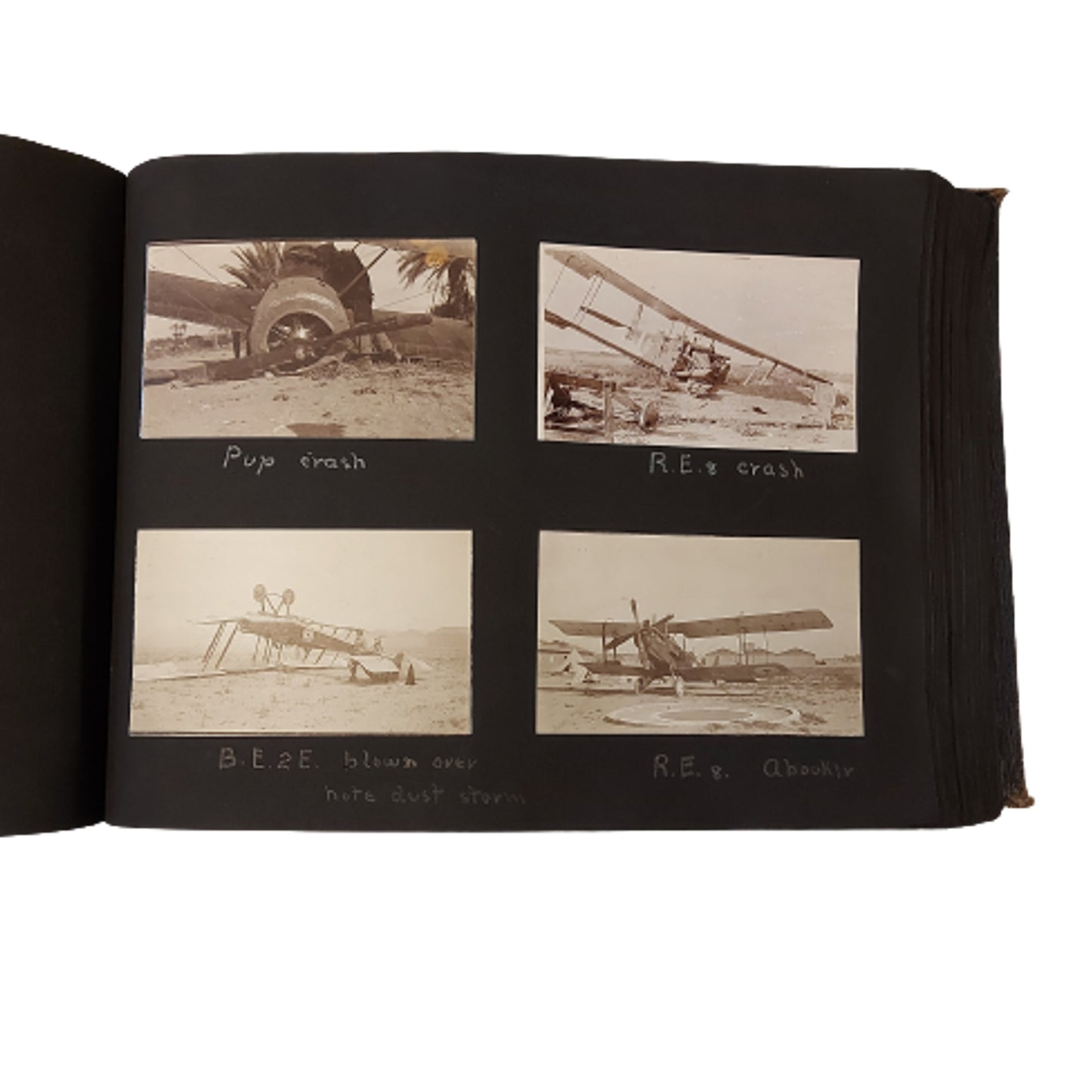 Large WW1 RFC Royal Flying Corps Photo Album