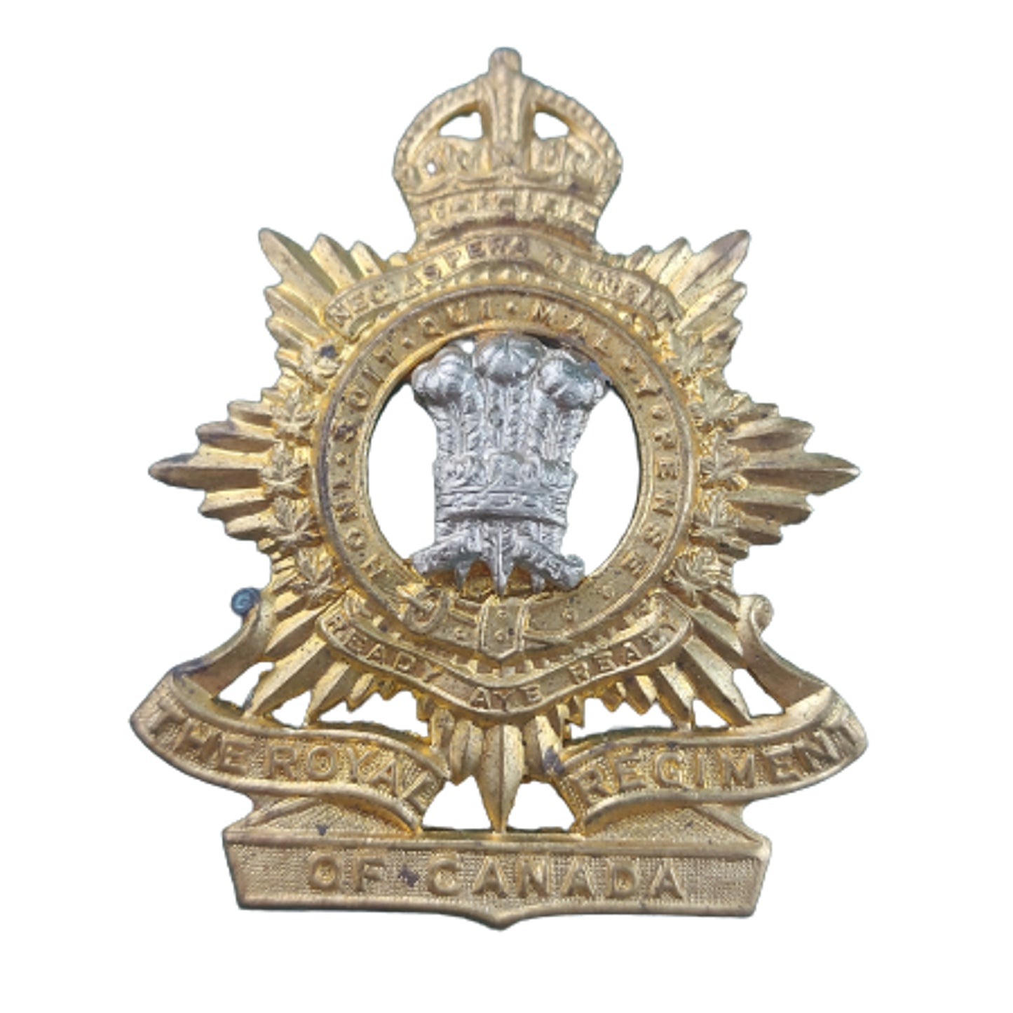 WW2 The Royal Regiment Of Canada Cap Badge