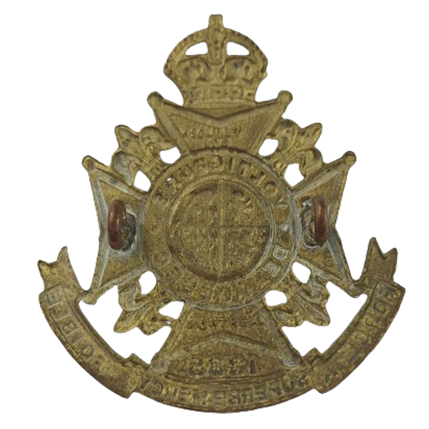 WW2 Canadian Voltiguers De Quebec Cap Badge