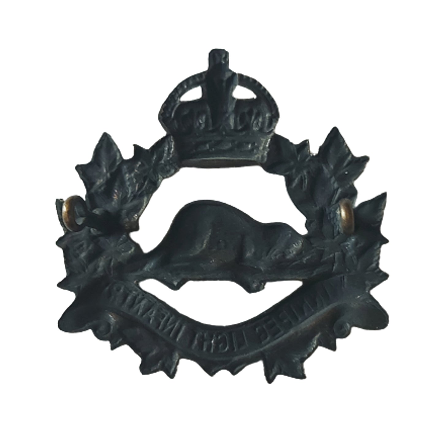 WW2 Canadian WLI Winnipeg Light Infantry Cap Badge