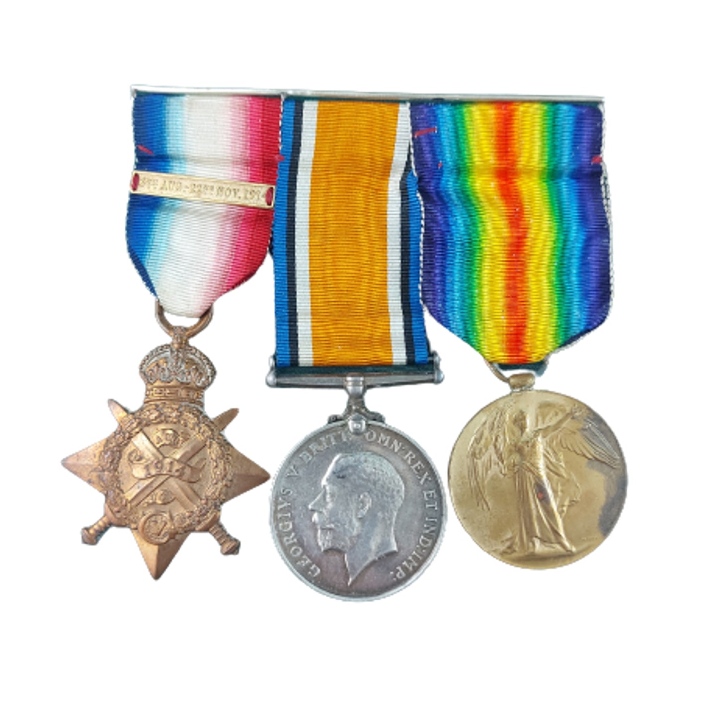 WW1 British Mons Star Medal Set -Royal Engineers -Special Constabulary