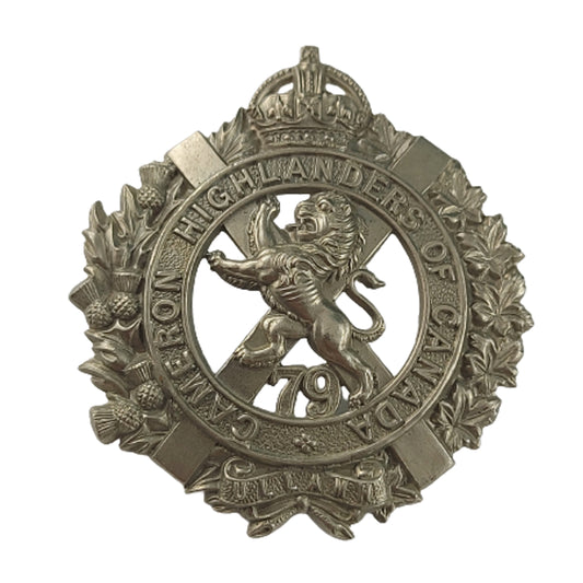 Pre-WW1 79th Cameron Highlanders Of Canada Cap Badge
