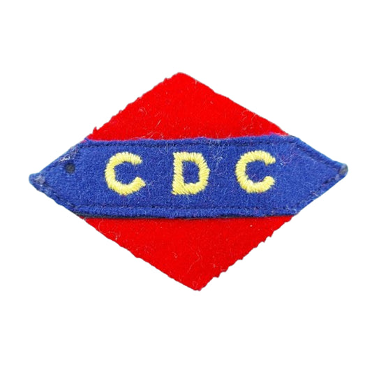 WW2 Canadian Dental Corps CDC Cloth Division Patch
