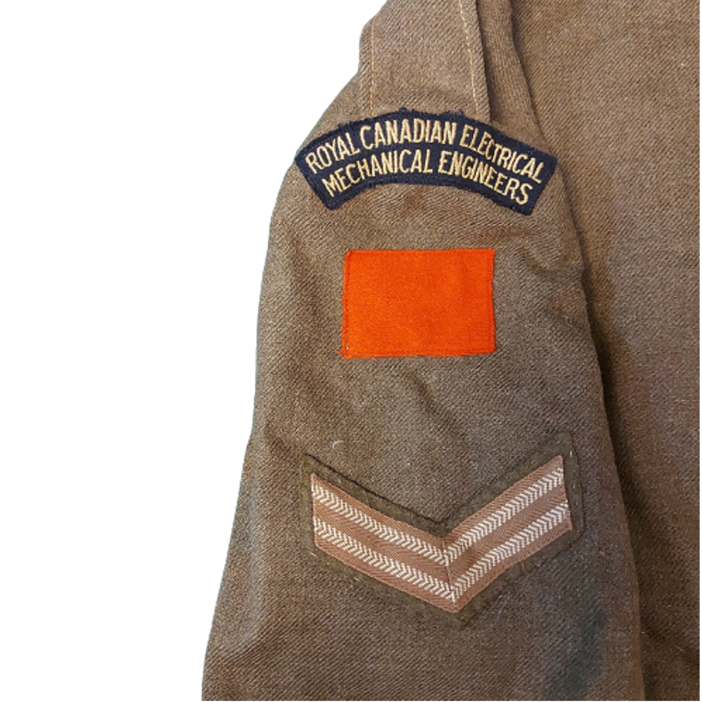 Post-WW2 RCEME Royal Canadian Electrical Mechanical Engineers BD Tunic 1951