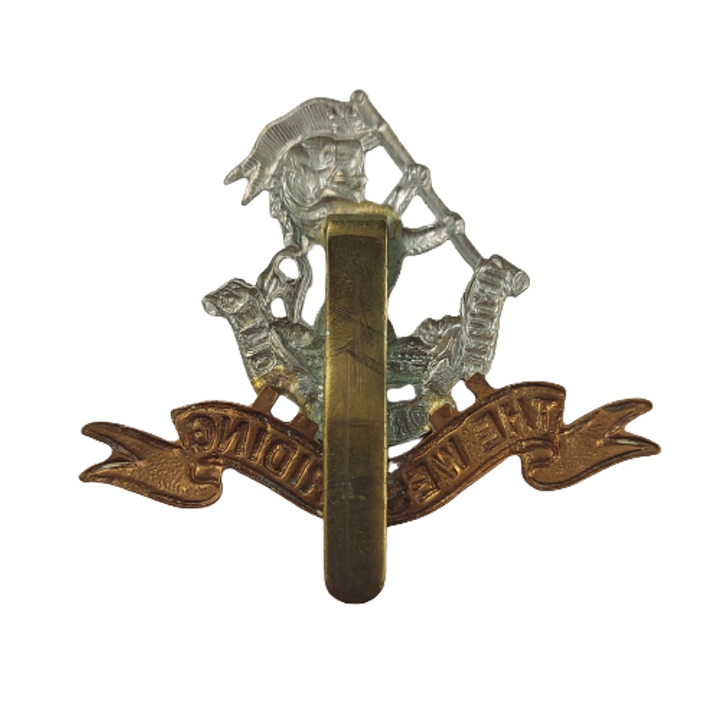 WW1 British BEF West Riding Regiment Cap Badge