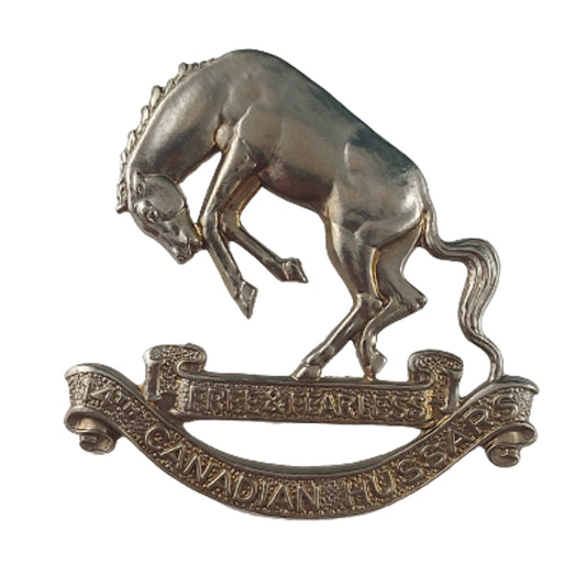 Post WW2 14th Canadian Hussars Cap Badge