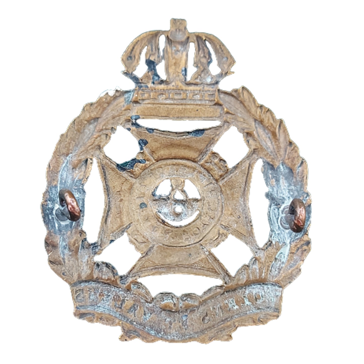 WW2 Canadian Royal Rifles Of Canada Cap Badge