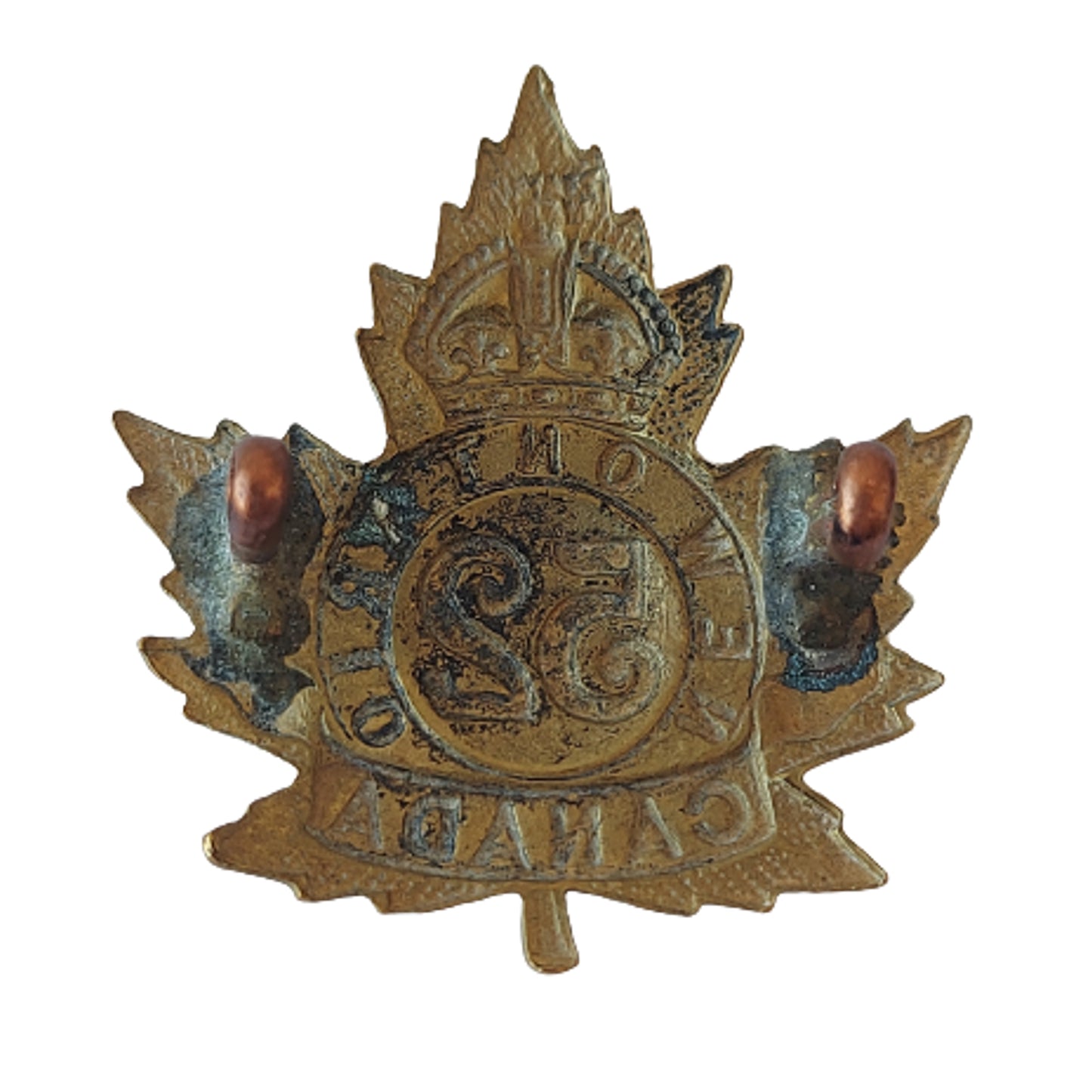 WW1 Canadian 52nd Battalion Cap Badge -Port Arthur Ontario