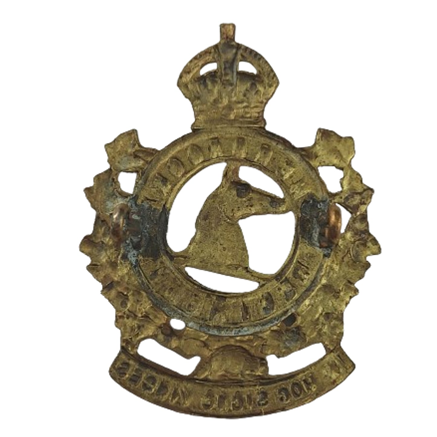 WW2 Canadian Sherbrooke Regiment Cap Badge