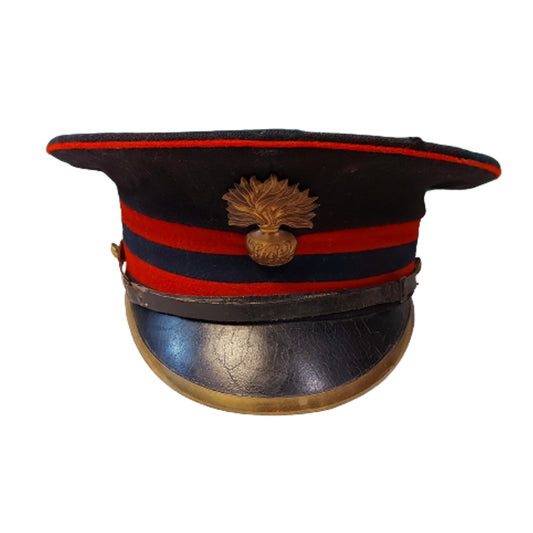 WW1 British Honorable Artillery Officer's Visor Cap With Badge