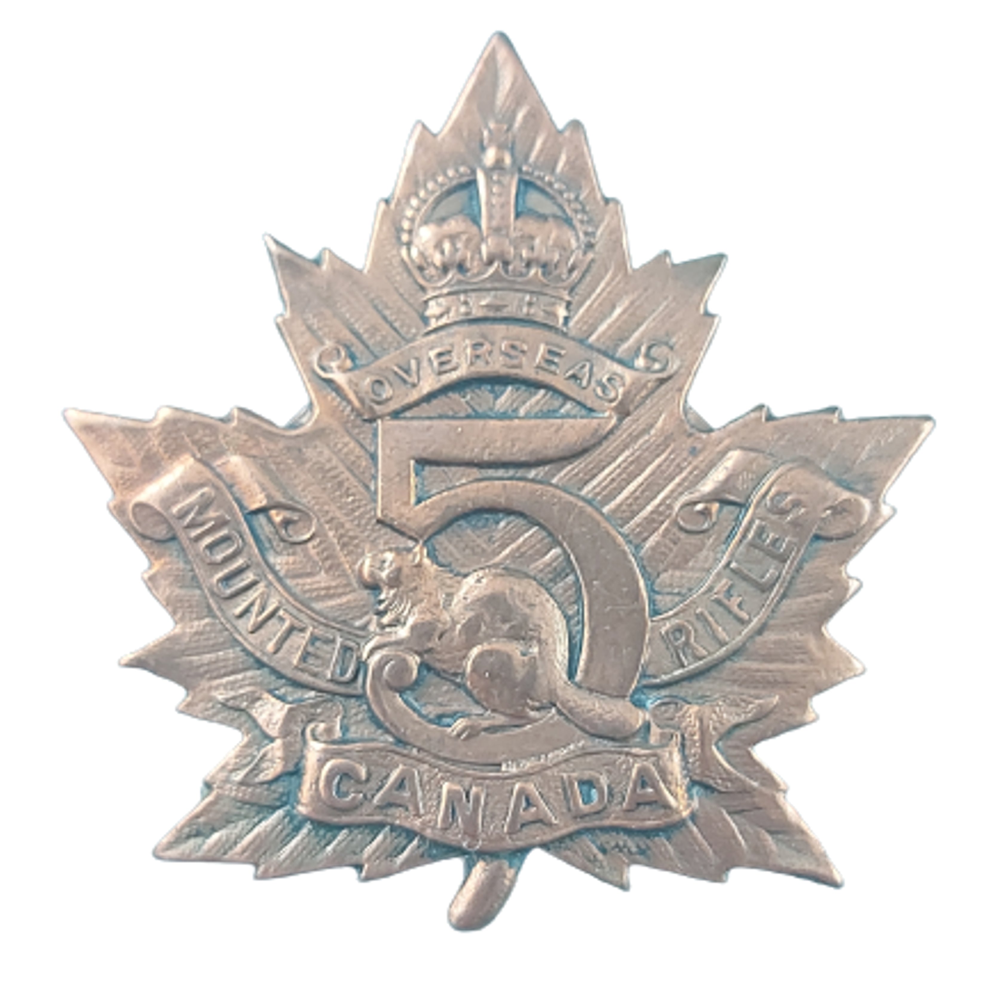 5th Rifles Logo WW1 Canadian 5th Mounted Rifles Cap Badge – Canadian Soldier Militaria