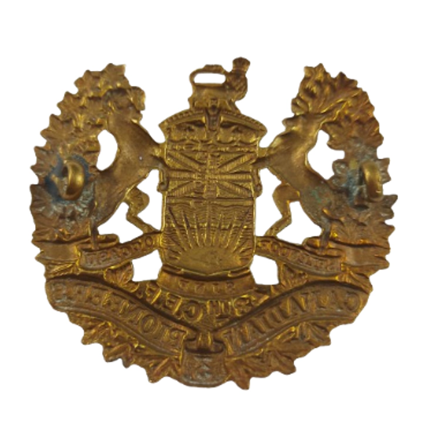 WW1 Canadian 3rd Pioneers Cap Badge -British Columbia