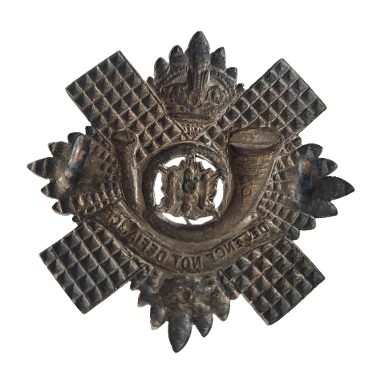WW2 Canadian HLI Highland Light Infantry Officer's Cap Badge