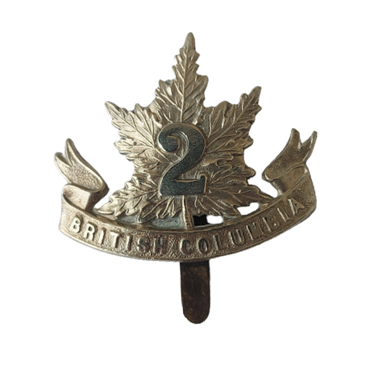 WW1 Canadian 30th Battalion Cap Badge -2nd British Columbia