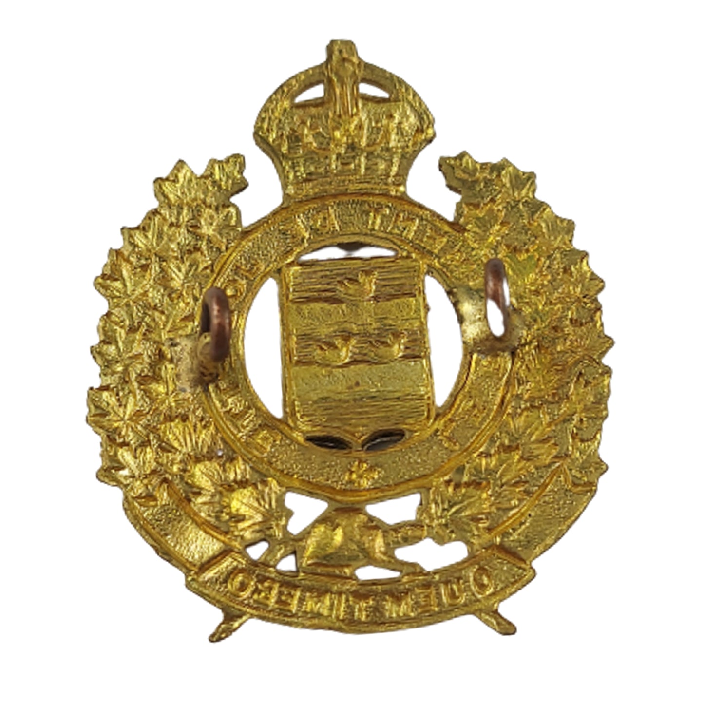 WW2 Canadian Regiment De Joliette Cap Badge