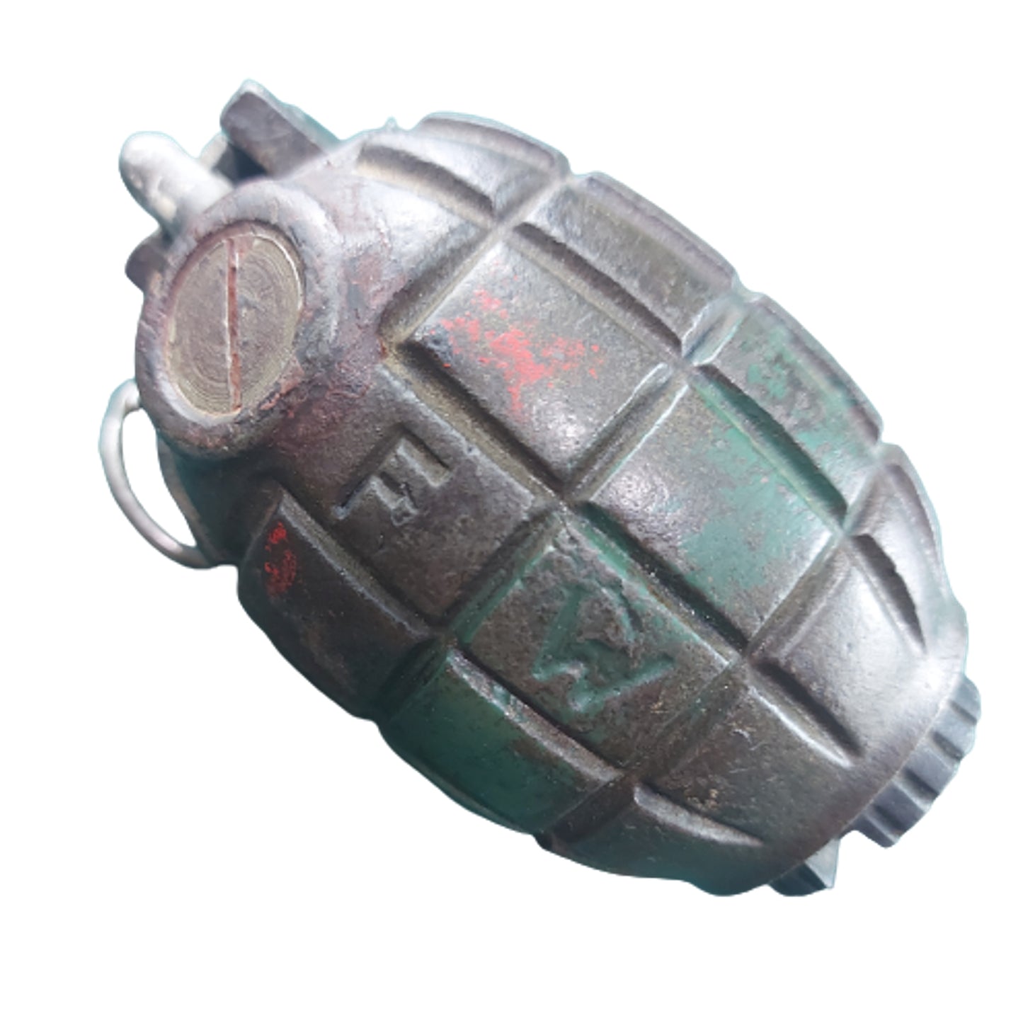 Inert WW2 Canadian M36 Mk.I Mills Grenade -Frost And Woods 1943