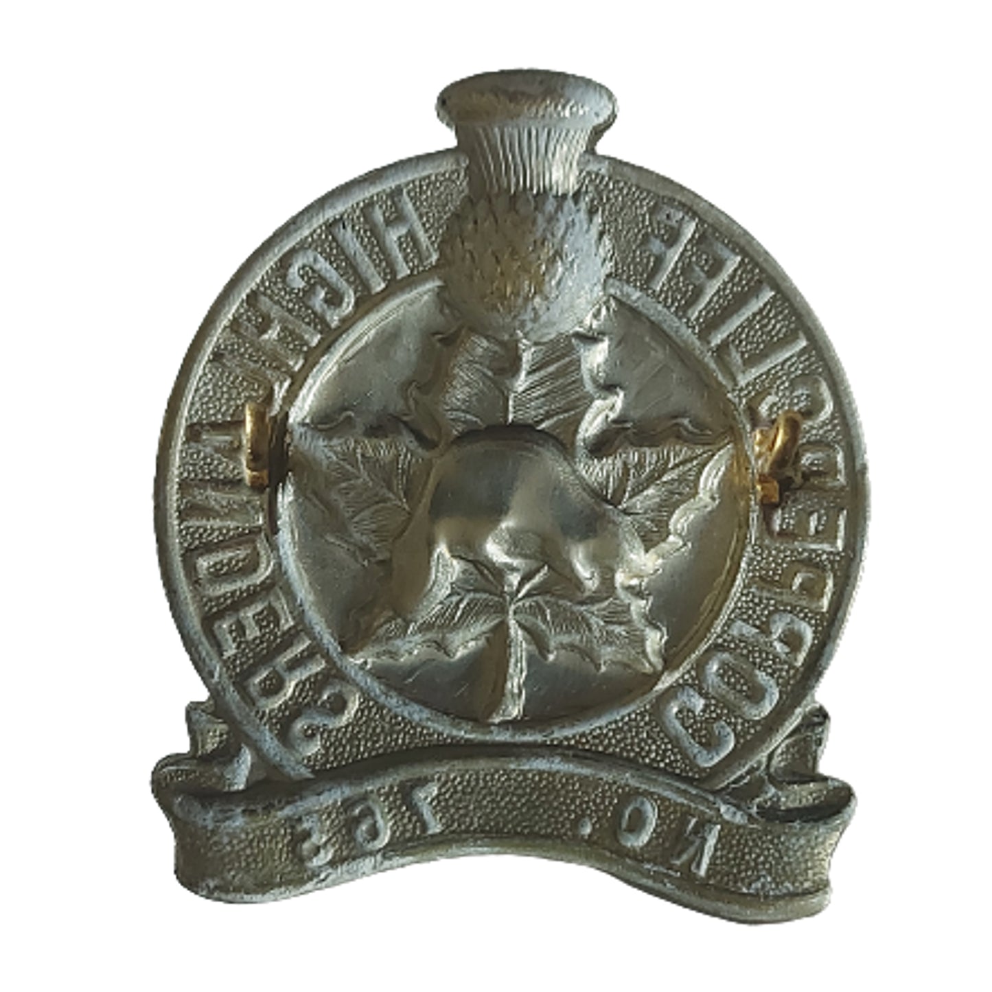 Canadian Coppercliff Highlanders Cadets No 755 Glengarry Cap Badge