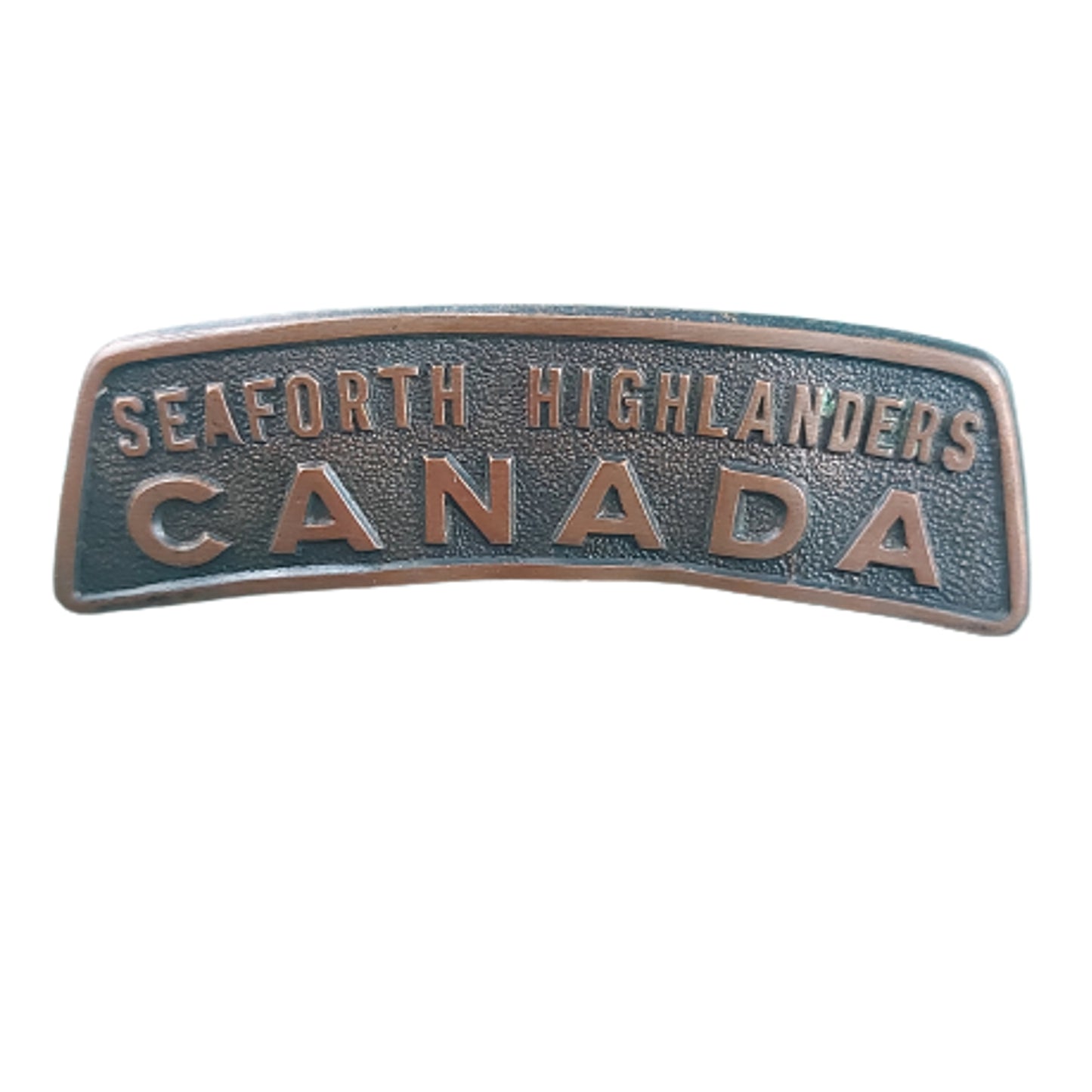 WW1 Canadian CEF Seaforth Highlanders of Canada Shoulder Title