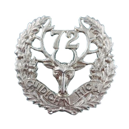 WW1 Canadian 72nd Battalion Cap Badge -Seaforth Highlanders