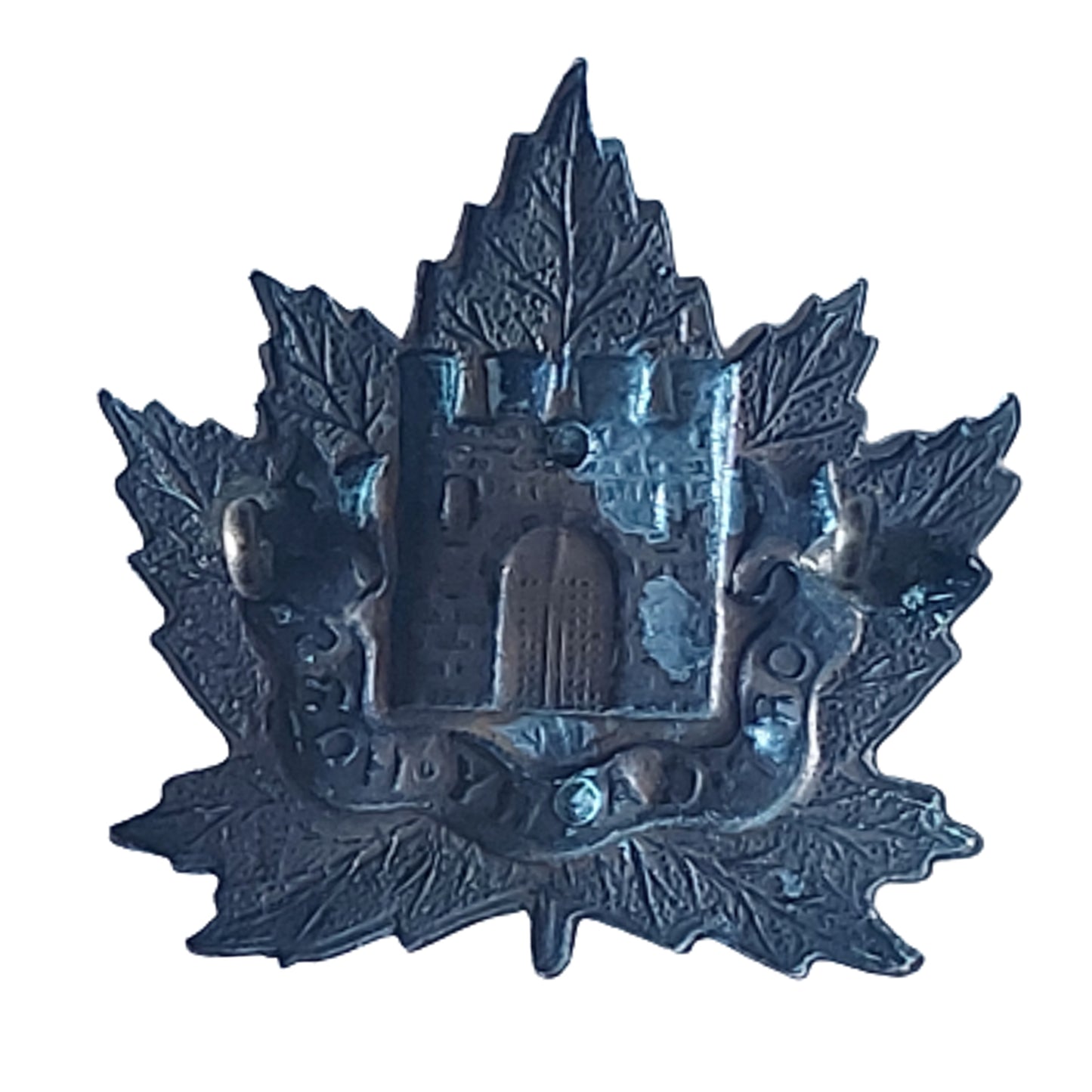 WW2 Canadian FGH Fort Garry Horse Cap Badge