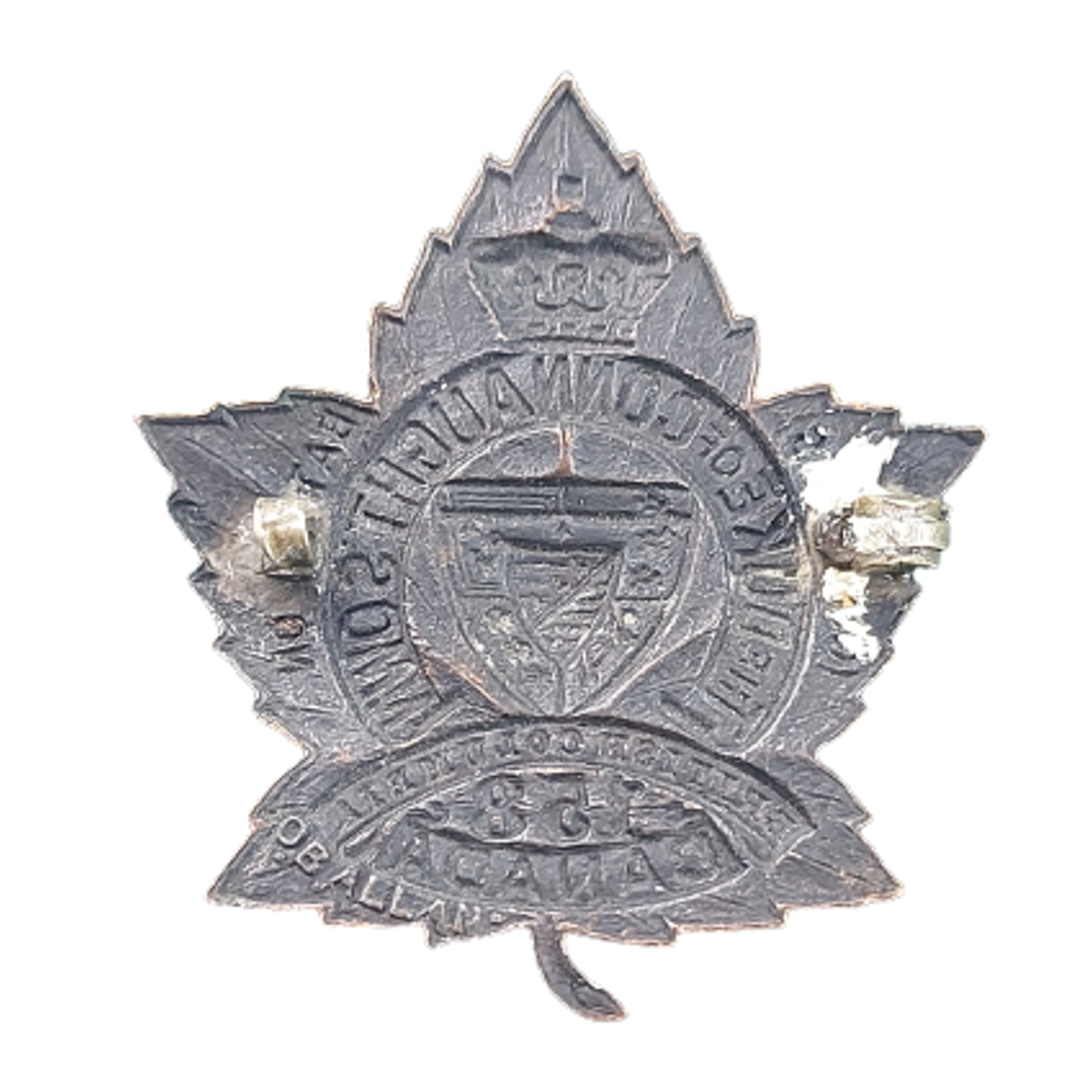 WW1 Canadian 158th Battalion Collar Badge -Vancouver, British Columbia