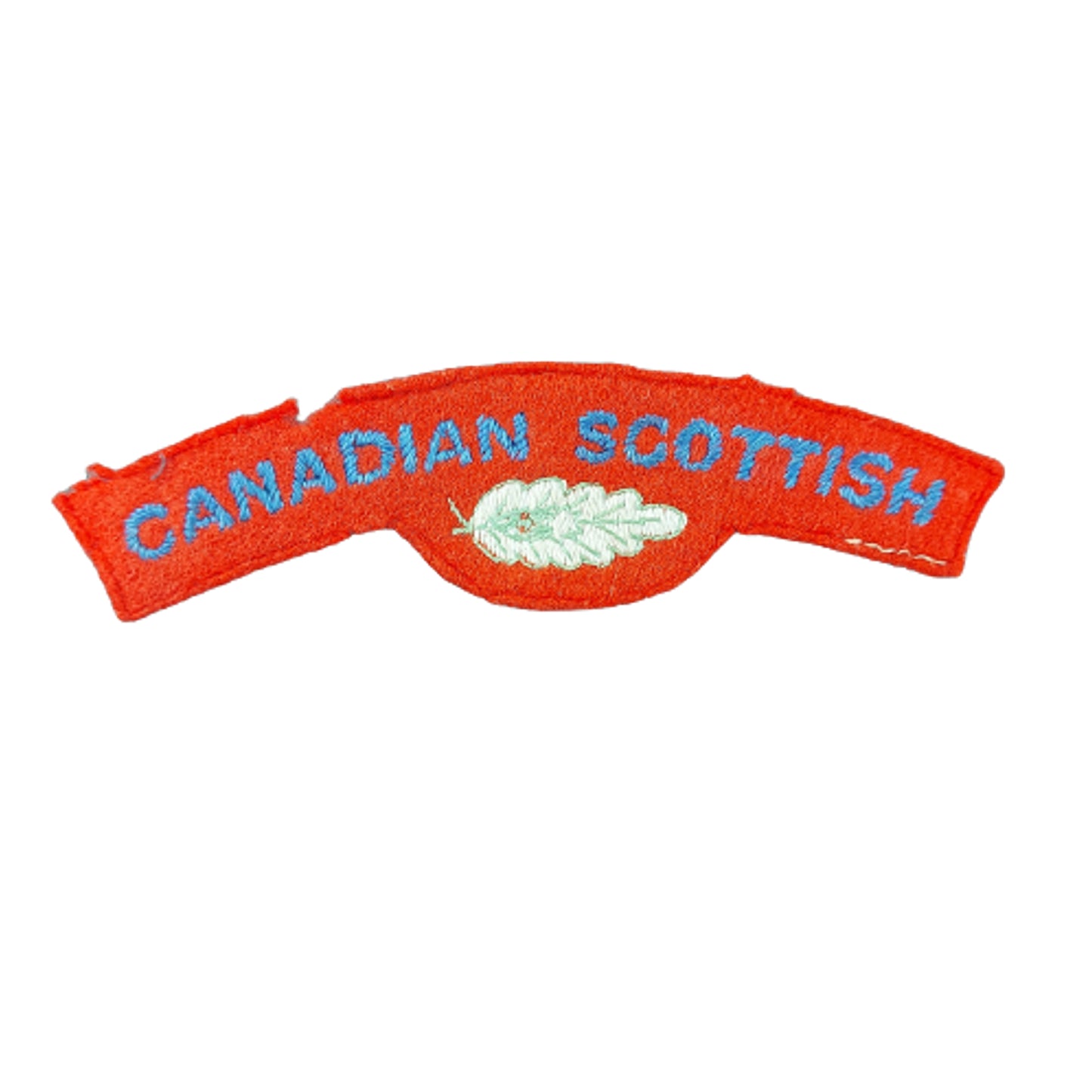 WW2 Canadian Scottish Cloth Shoulder Title