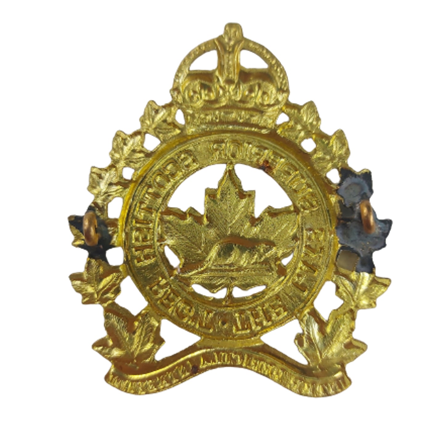 WW2 Canadian Lake Superior Scottish Regiment Cap Badge