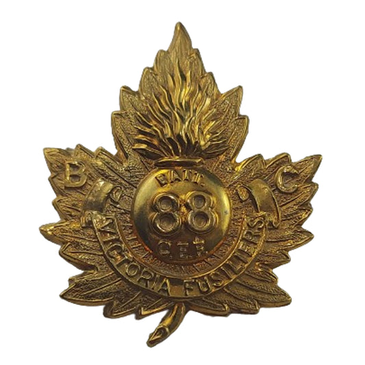 WW1 Canadian 88th Battalion Cap Badge -Victoria Fusiliers