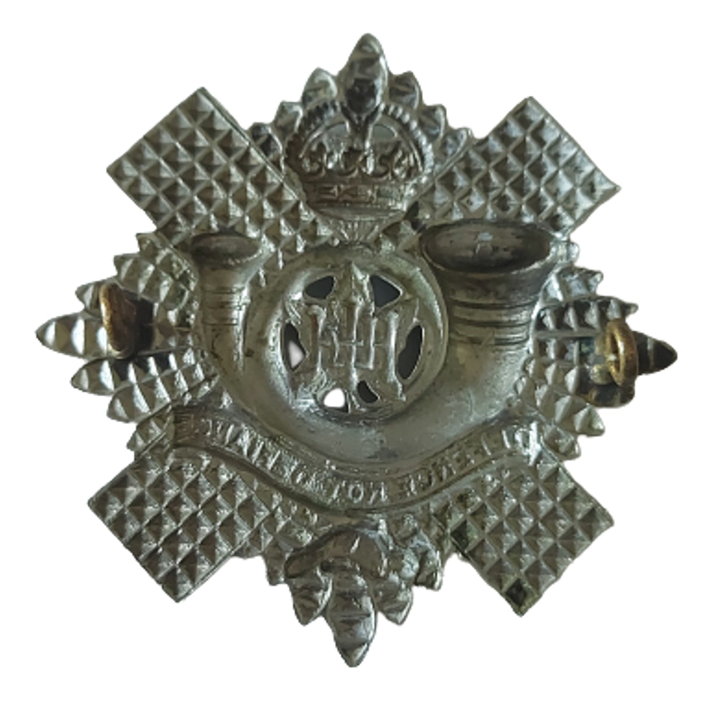 WW2 Canadian HLI Highland Light Infantry Cap Badge