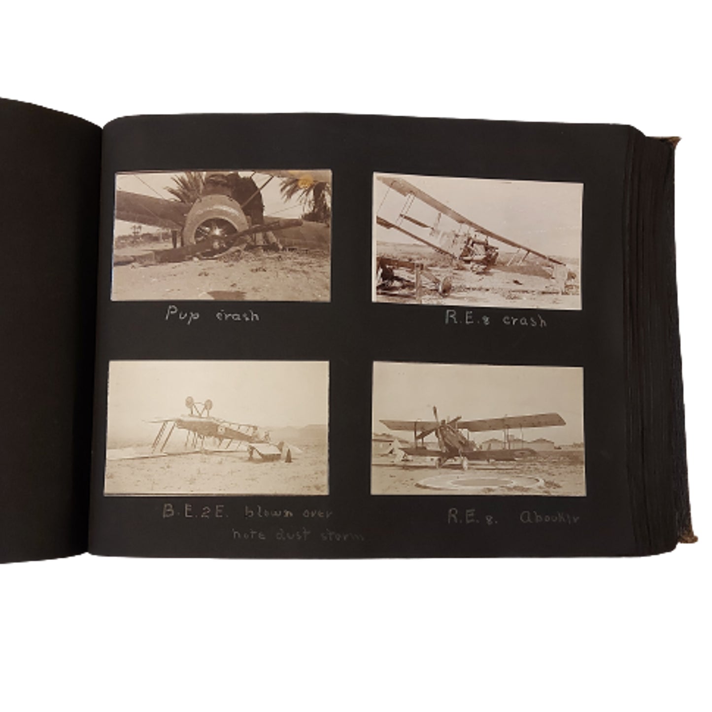 Large WW1 RFC Royal Flying Corps Photo Album