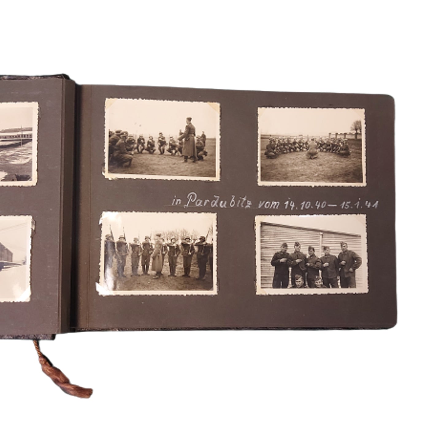 Named WW2 German Luftwaffe Photo Album 1940 To 1942