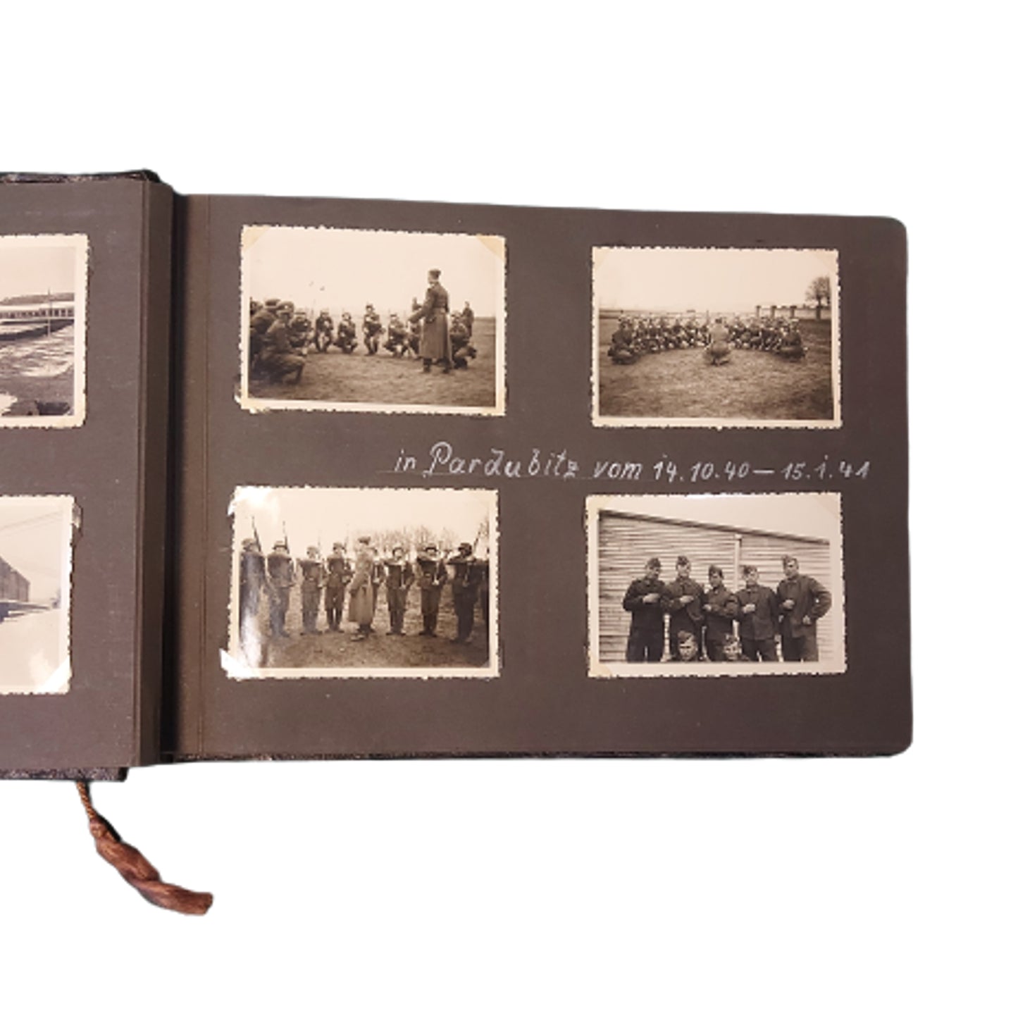 WW2 German Luftwaffe Named Photo Album 1940 To 1942