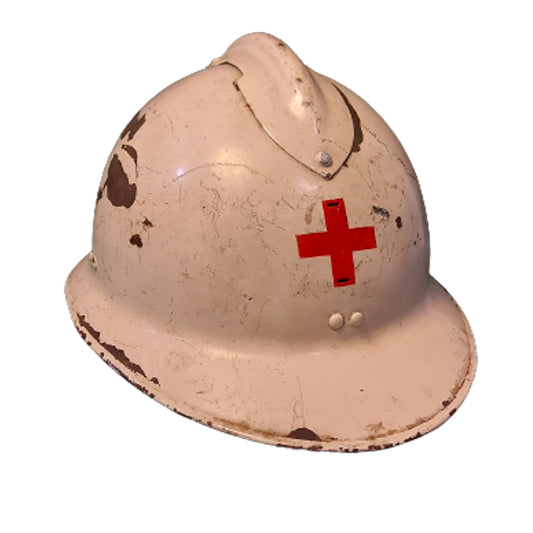 Post WW1 French M26 Medic's Adrian Helmet