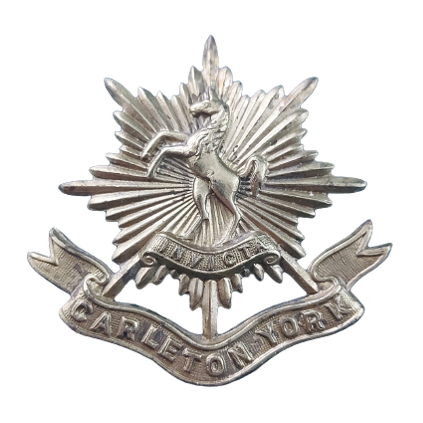 WW2 Canadian Carleton & York Regiment Cap Badge