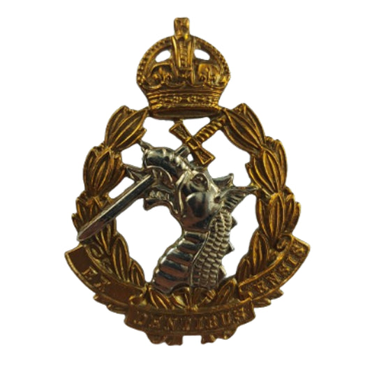 WW2 British RADC Royal Army Dental Corps Cap Badge