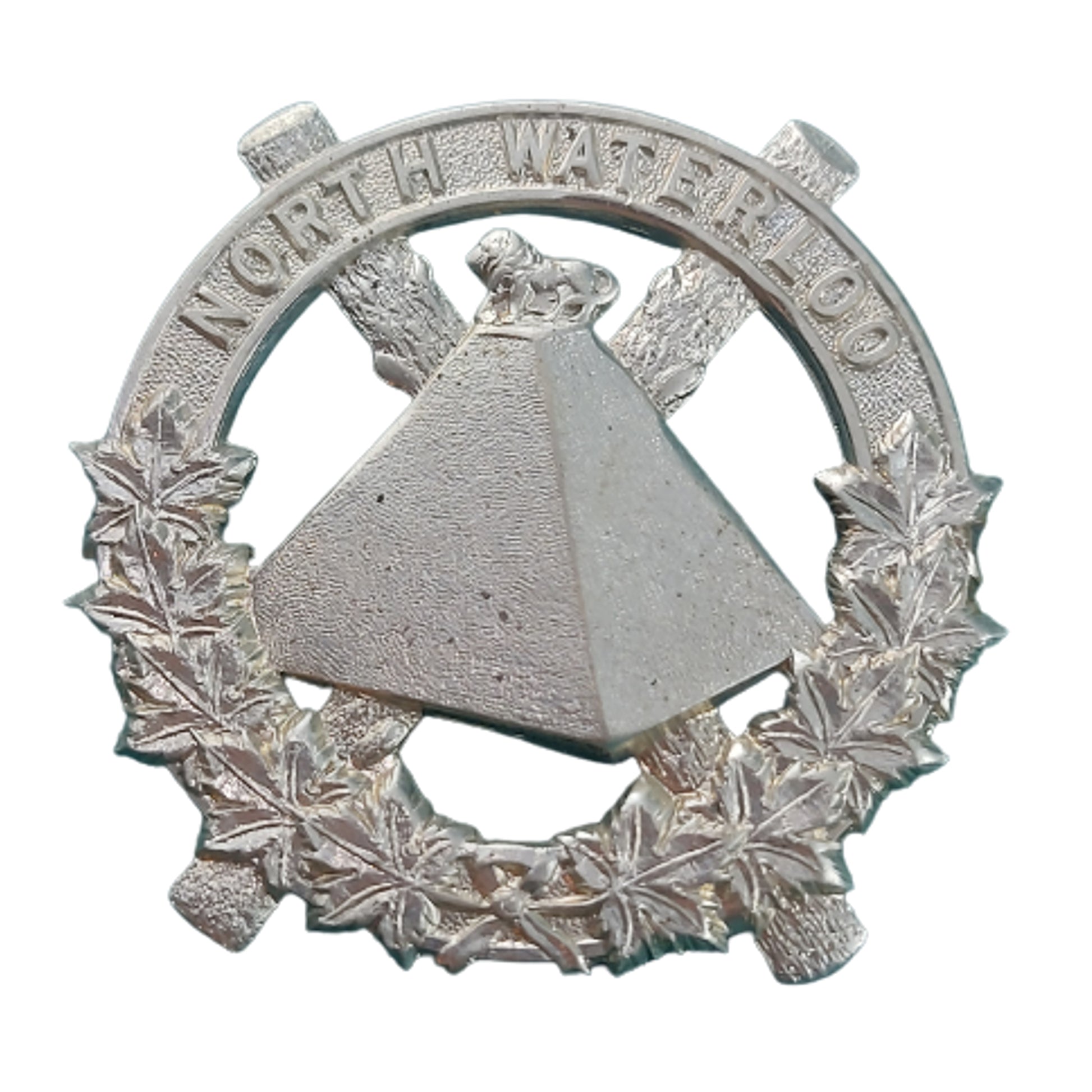 WW2 Canadian North Waterloo Regiment Cap Badge – Canadian Soldier Militaria