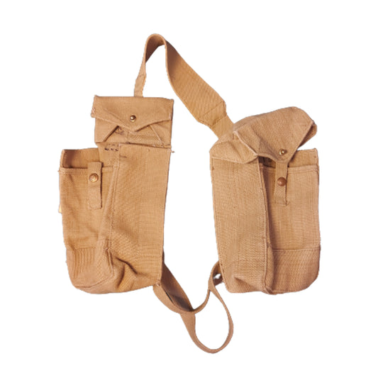 WW2 Canadian P37 Auxiliary Pouch Set