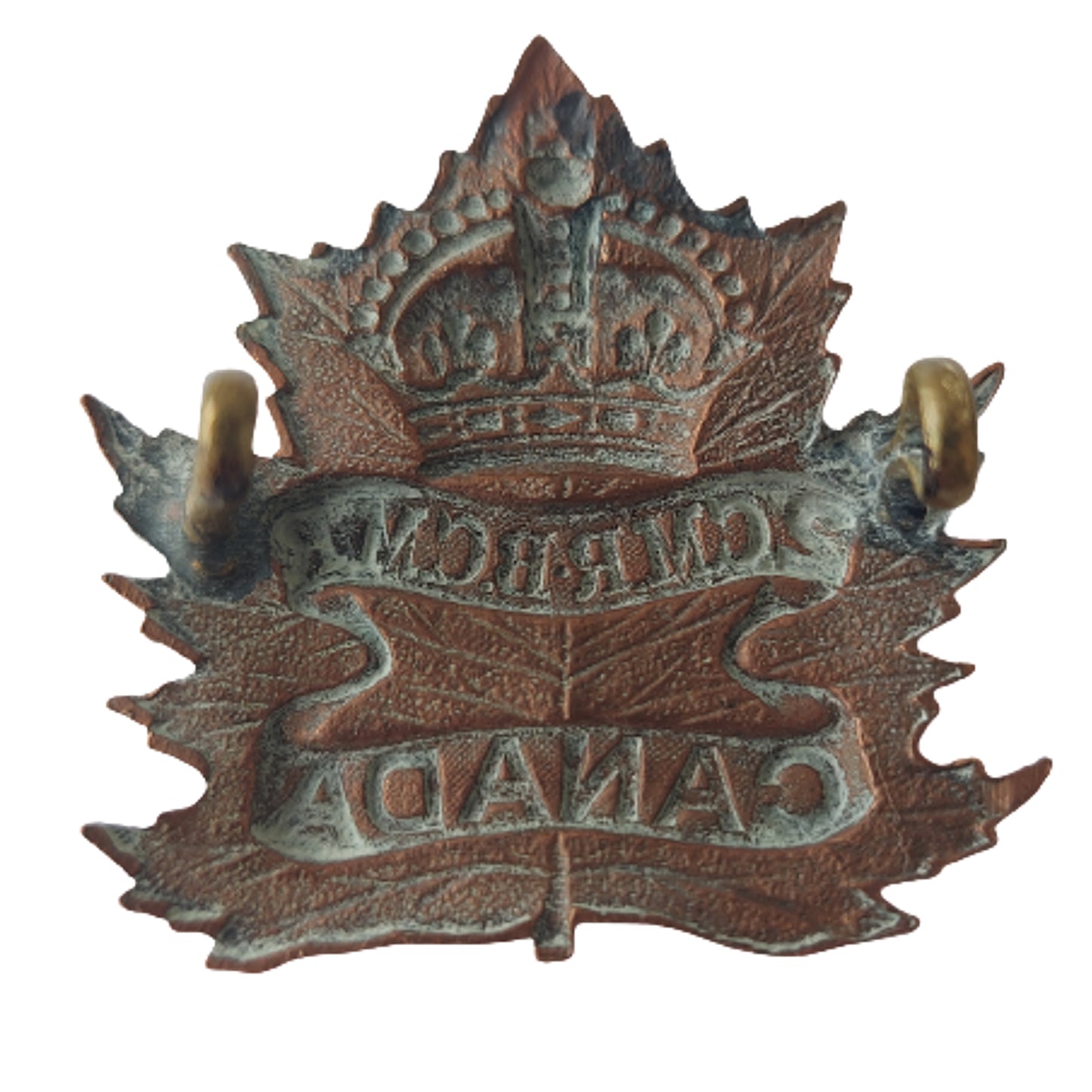 WW1 2nd Canadian Mounted Rifles Cap Badge -Victoria B.C.