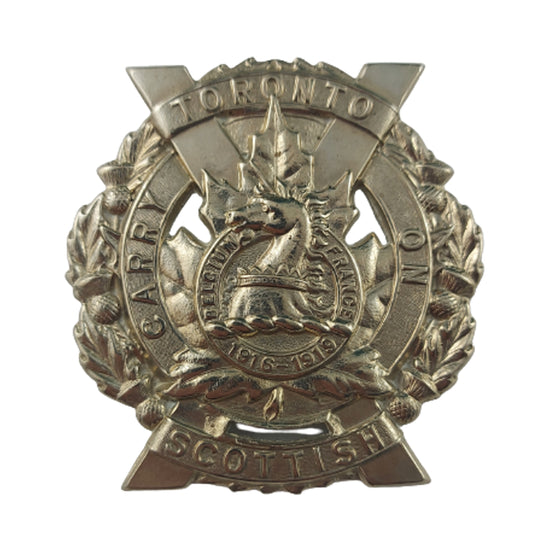 WW2 Canadian Toronto Scottish Cap Badge