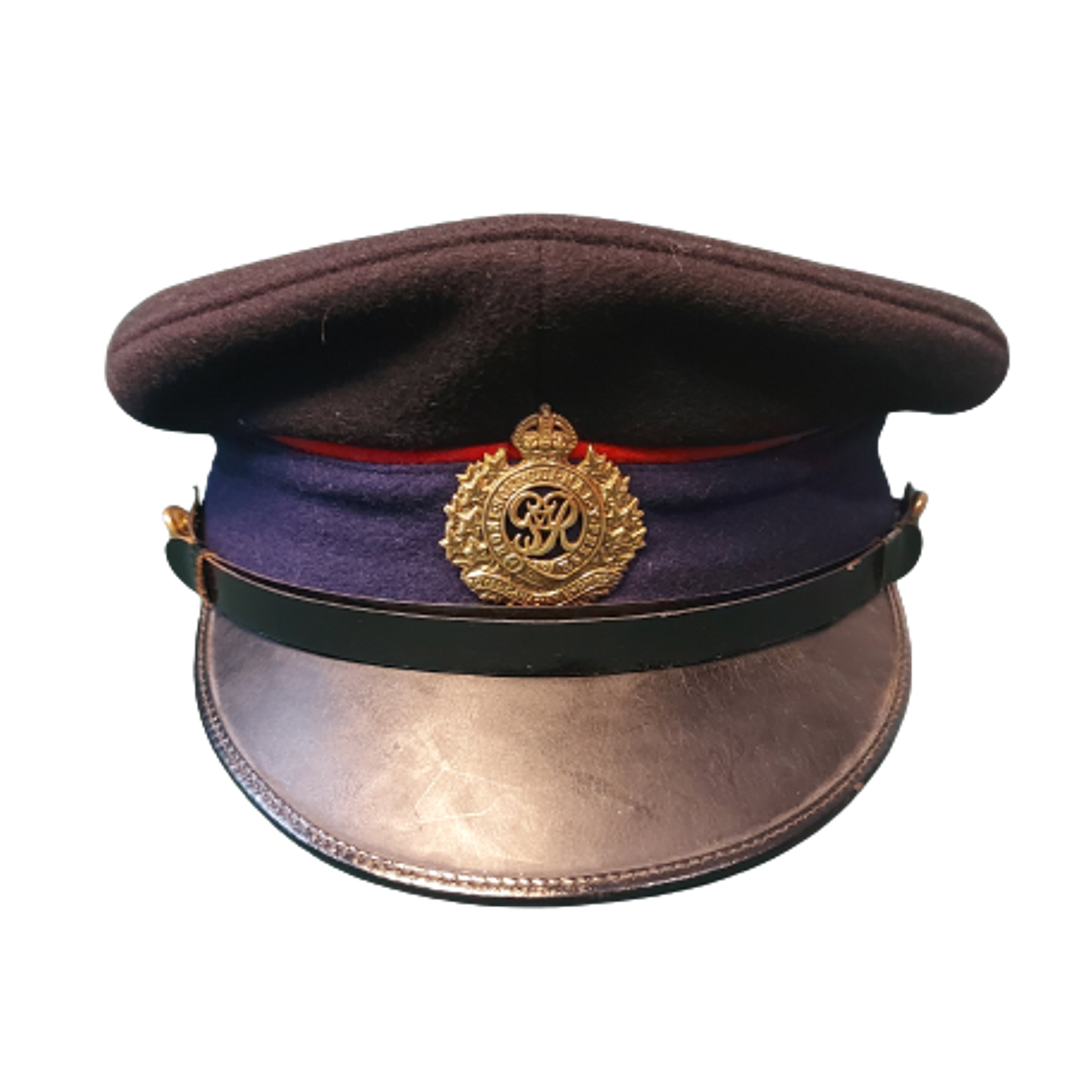 WW2 RCE Royal Canadian Engineers Other Rank's Colored Forage Cap ...