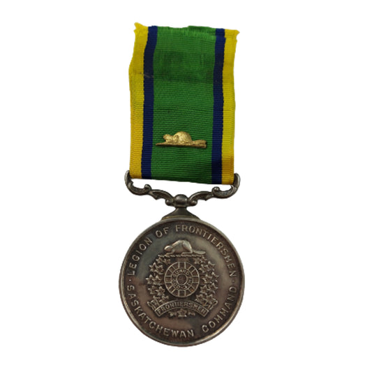 Legion Of Frontiersmen Saskatchewan Command Medal