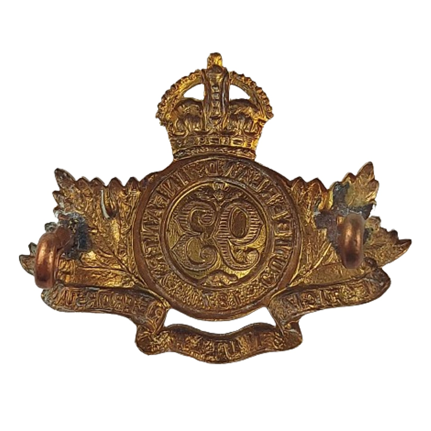 Pre-WW1 Canadian 93rd Cumberland Regiment Collar Badge