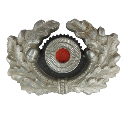 WW2 German EM/NCO's Visor Cap Wreath And Cockade