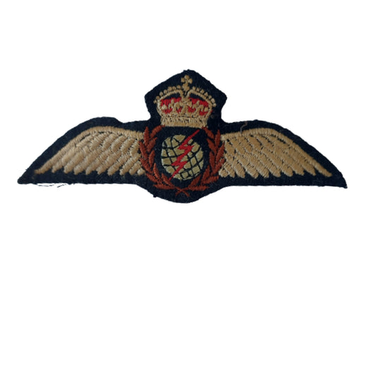 RCAF Royal Canadian Air Force Navigator Wings Kings Crown