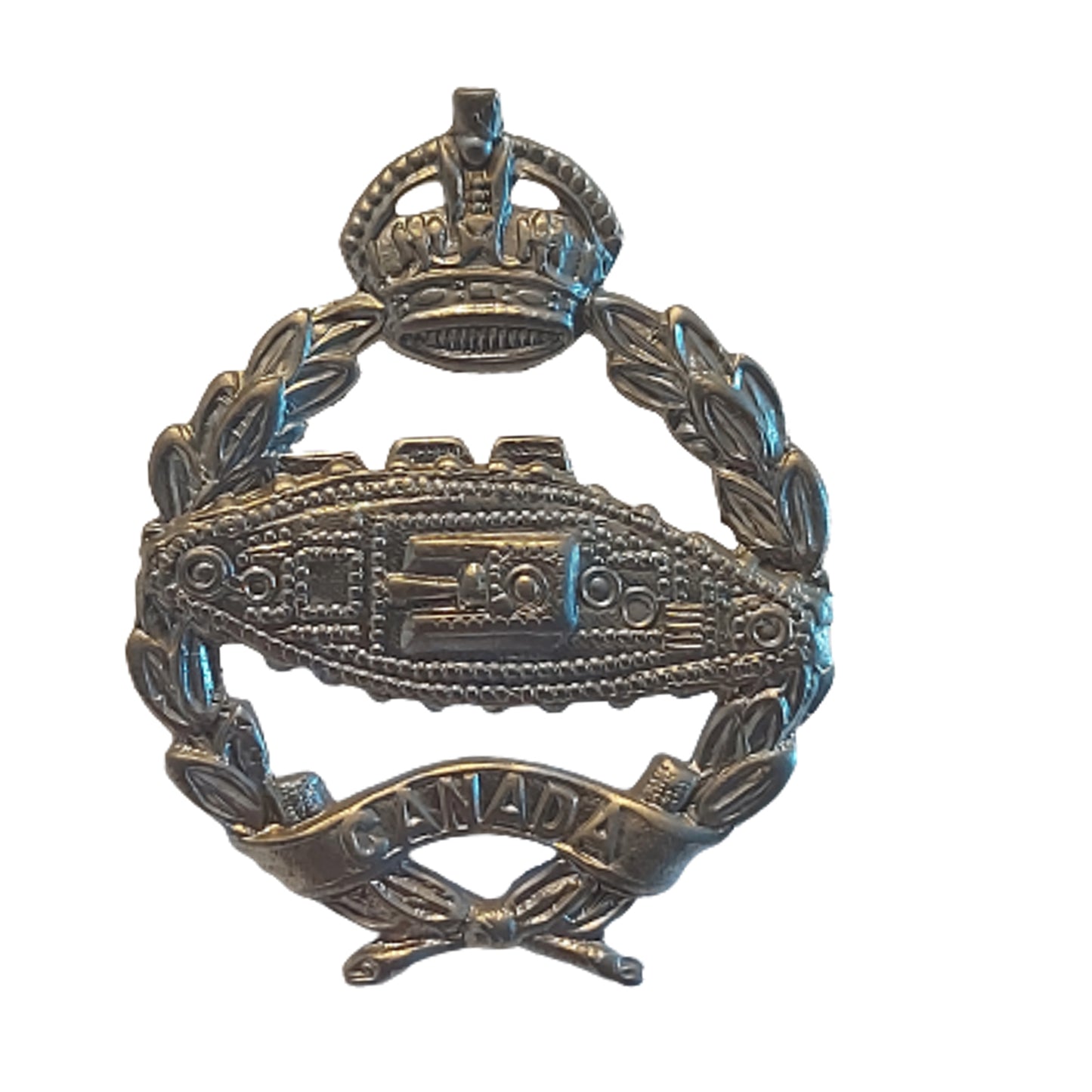 WW2 Canadian Armoured Corps CAC Cap Badge