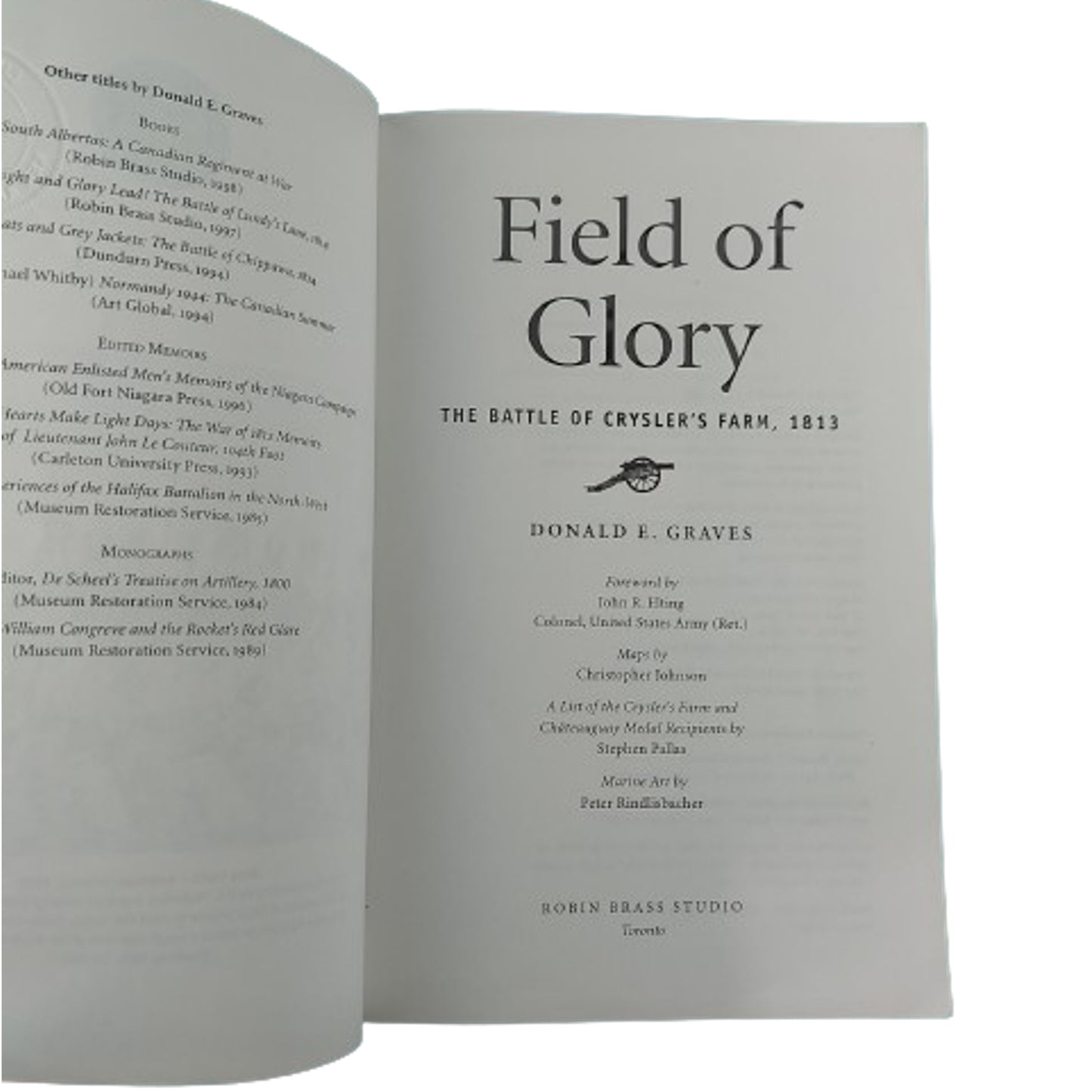 Field Of Glory -The Battle Of Crysler's Farm 1813