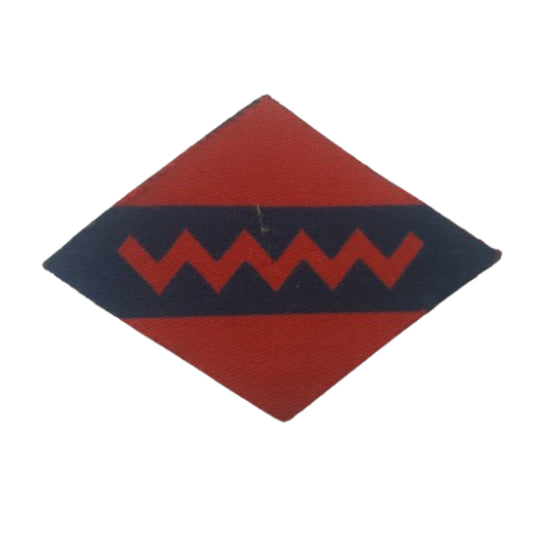 WW2 Canadian RCA Royal Canadian Artillery 1st Canadian Army Printed Canvas Div Patch Insignia
